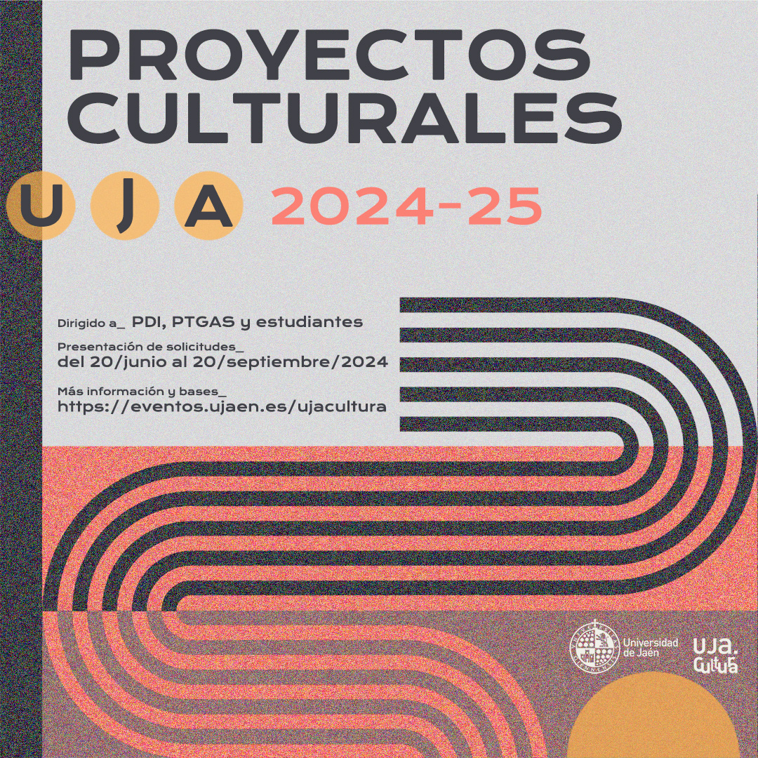 Cartel convocatoria proyectos culturales 2024-25